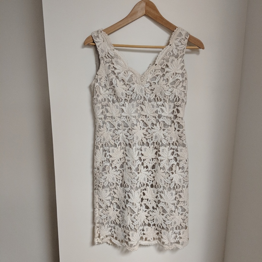 Crochet ann taylor dress